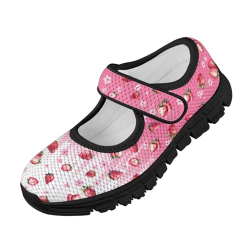 Forchrinse St Patrick’s Day Print Girls Slip on Shoes for Toddler Girls Green Leaves Print Flats Shoes Causal Mary Jane Sneakers Lightweight for Kids 11-2.53