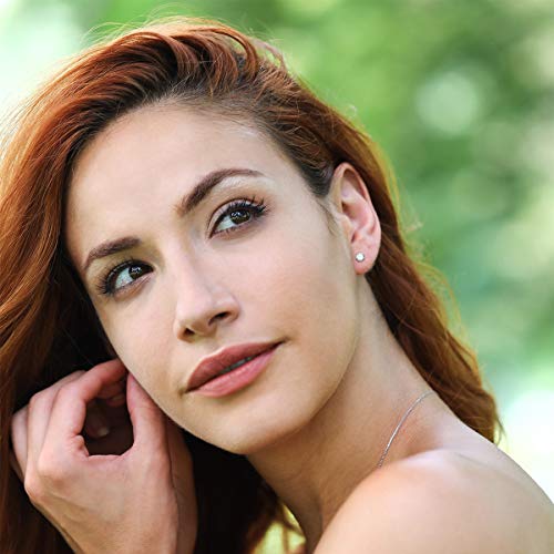 Gem Stone King 0.20 to 6 Cttw 14K Gold Lab Grown Diamond Stud Earrings | Gold Earrings For Women Men | E-F Color | VS1-VS2 Clarity4