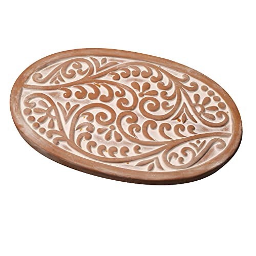 Better World Bio Bread Basket with Terracotta Warmer, Serving Basket, 12.5