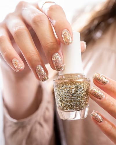 Morgan Taylor Naturals Nail Polish – Plant-Based, Vegan, Non-Toxic, Chip-Resistant, Long-Lasting, High-Gloss Finish (Twilight Time, 0.5 oz)