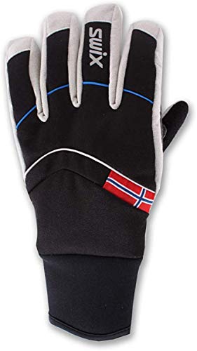 Swix Women's Female Shield Ski Snowboard Gloves, Black, Small