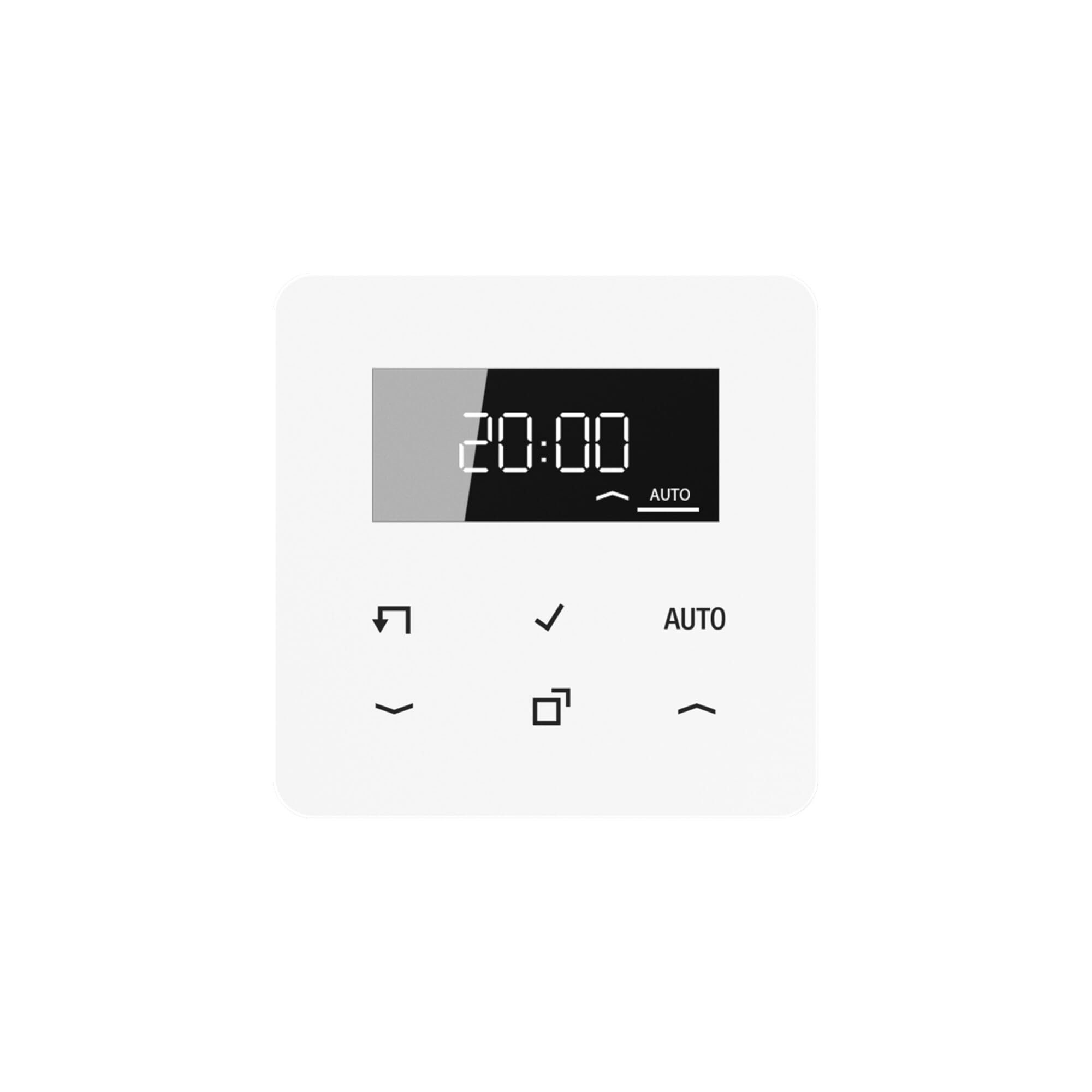 Programmateur de volet Alpin Cd500 blanc à horloge intégrée pour volet roulant