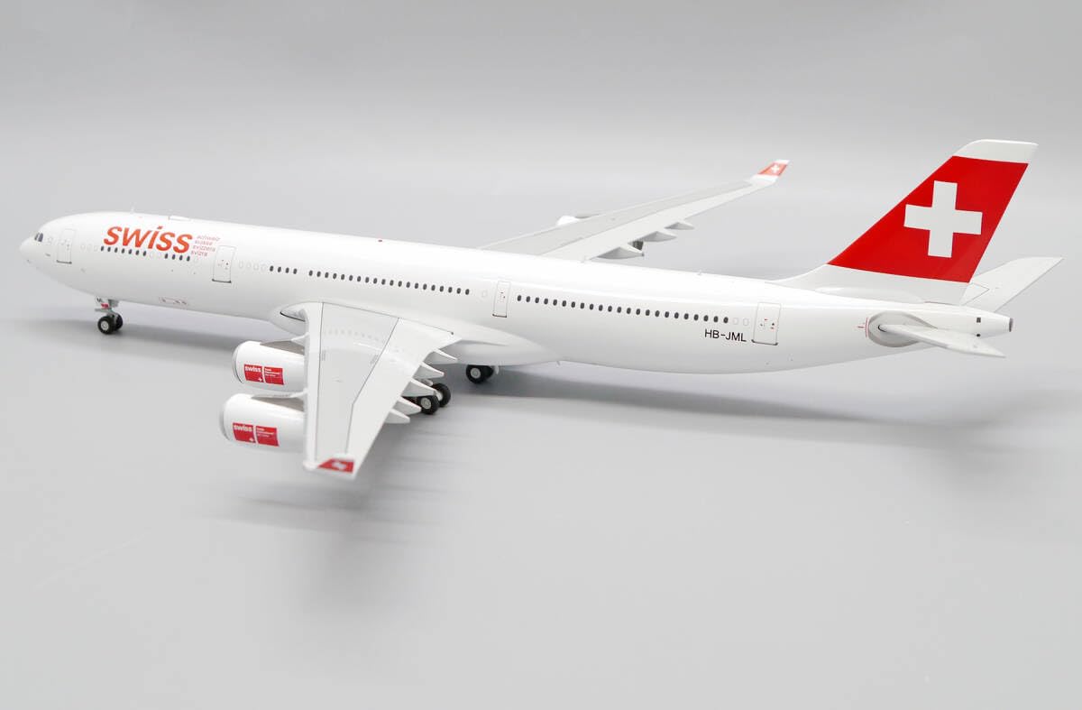 スイスインターナショナル A340-300 HB-JML 1/200 www.JetCollector.com: Swiss A340-300 HB-JML 1:200 Scale JC