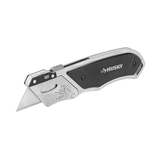 Husky 2.4 in. Compact Retractable Utility Knife