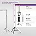 LimoStudio 10' x 10' (W x H) Upgraded New Heavy Duty Backdrop Stands, Adjustable Background Support, Metal Cap Head Tripods, Shock Proof & Anti-Slip Rubbers, Complete Accessory, Photo Studio, AGG2862