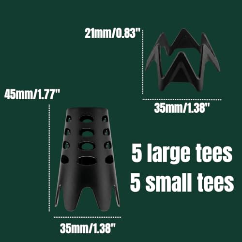 Against The Grain Golf Tees with Tether