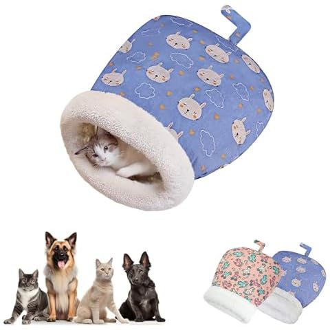 Fluffy Cat Winter Nest Sleeping Bag Cover