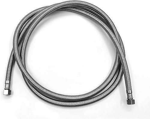 PENDEJATO Edelstahl Schlauch 2mLänge-3/8 Zoll IG, 9/16 Zoll IG,Speziell Für Bidet-013B Entwickelt, Kann Nicht Für Andere Bidets Verwendet Werden