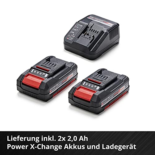 Akkuschrauber Einhell TE-CD 18/40 Li Set mit 2×2,0 Ah Akkus