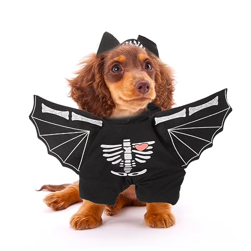 Disfraz de murciélago para perros y gatos GALPADA Halloween miniatura 4