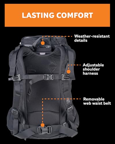 Mystery Ranch Blitz 30 Backpack – Weather-Resistant with Adjustable Harness, Removable Belt & Laptop Sleeve – Shadow, S/M - Image 7
