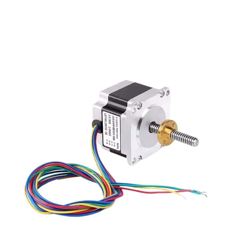 POWTAXBJGD NEMA23 Stepper Electronic Starter, Linear Electronic Starter 57 Electronic Starter, T8 Screw 100mm 200mm 3D Printer Special(T8-12 L 200mm)