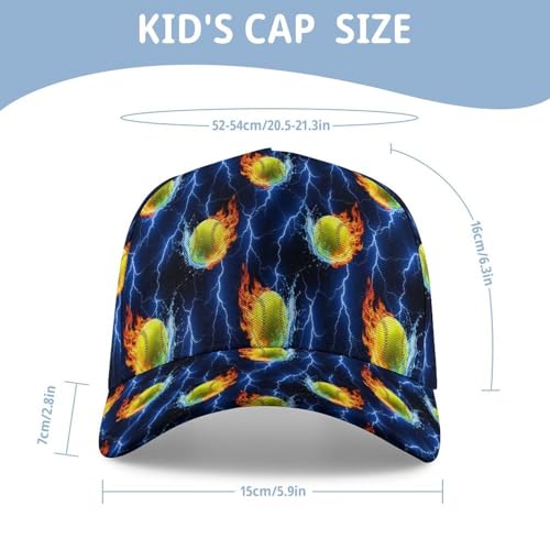 Baseball Caps for Boys Girls Trucker Hat Funny Adjustable Summer Hats2