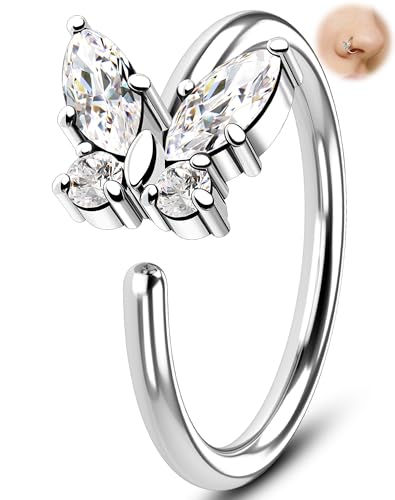 Melighting 20G o^tCm[YO t[v 316L XeXX`[AVo[ V[X I[vm[YO CZ NA Vo[ wbNX  CO ubg Zv^ sAX WG[ p 8mm