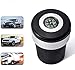 Produktbild Edelstahl Auto Aschenbecher, LED Aschenbecher Tasse für alle Autotassenhalter (Kompass Aschenbecher)