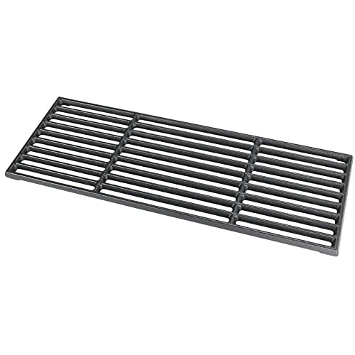 GFTIME 43 x 15,7cm Parrilla Esmaltada de Hierro Fundido de Barbacoa Enders Boston Black 4 IK Turbo, Color Negro