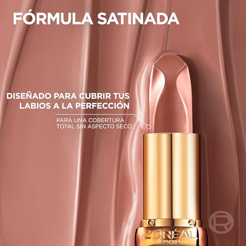 L'Oréal Paris - Lippenstift – intensive Farbe & Satin-Finish – angereichert mit Arganöl – satte Farbe – Farbton: 540 unveränderlich – Ansicht 4
