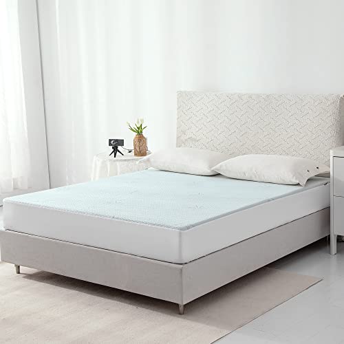 Jet's Home Full Waterproof Mattress Protector - Soft Breathable Mattress Pad Cover Machine Washable Mattress Protector Cover Quiet Non Noisy Bed Cover With Deep Pocket Fits Up To 15” #TOP6