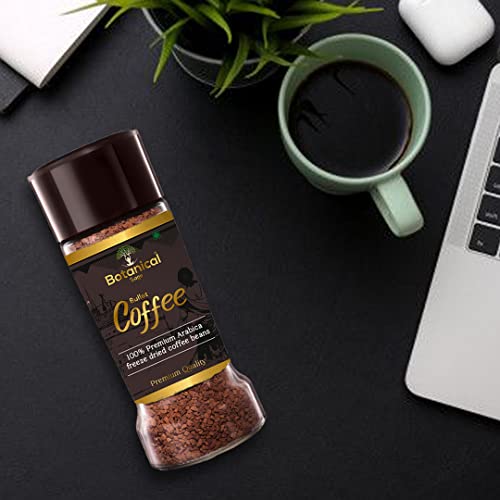 Image of Botanical sage- Bullet Instant coffee with added vitamins & Minerals | 100% Arabica freeze dried | 100g