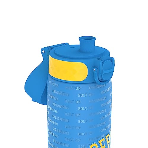 Ion8 NFL Los Angeles Chargers Lightweight Steel Water Bottle, 600 ml/20 oz, Non-Insulated, Leak Proof, Easy to Open - Image 3
