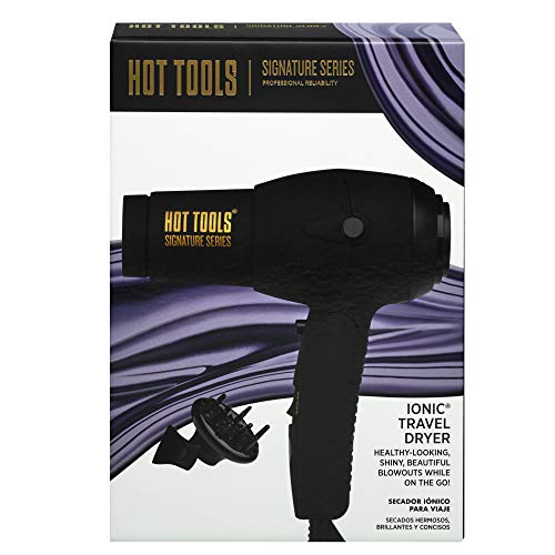 Hot Tools Professional 1875W  Lightweight and Quiet Turbo Ionic Dryer