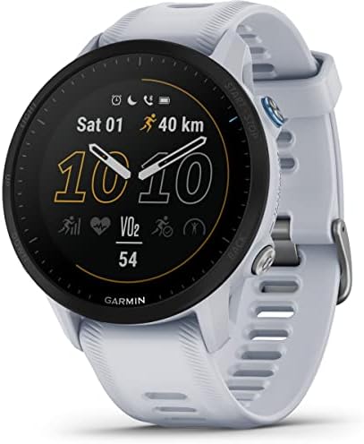 Garmin Forerunner 955 WH White Grey, 753759297077, One Size