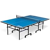 Penn Acadia All-Weather Outdoor-Indoor Table Tennis Table, Professional Quality, Competition Grade Net, 10 Minute Easy Set Up – Ping Pong Table with Playback Mode - perfect for family game room