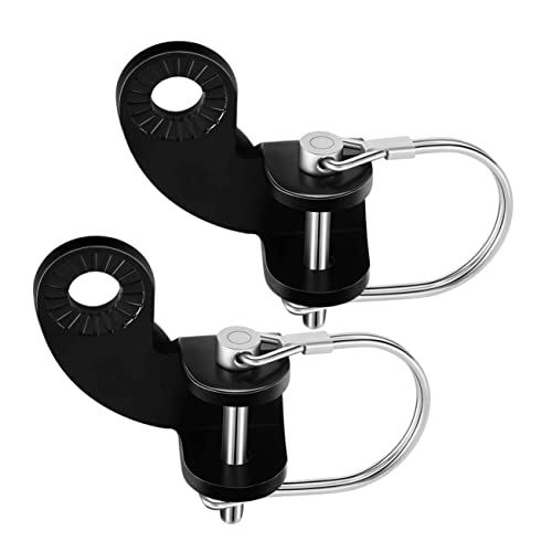 GOOHOCHY 2 Pcs 135 Bicycle Trailer Pull Head Trailer Hitch Pet Trailer Connector Bike Trailer Accessories Bike Trailer Replacement Bike Hooks Bike Bicycle Bikes Seat Iron