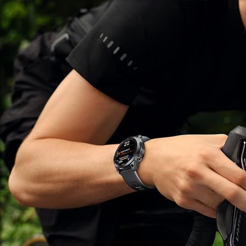 Bracelet Garmin Fenix 7X anti irritation silicone souple 26mm - 6