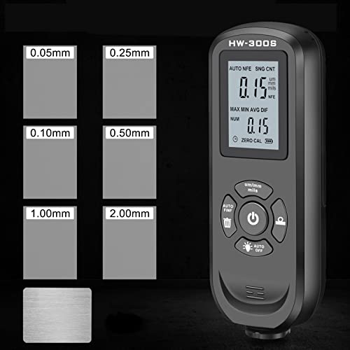 Medidor de Espesor de Pintura Digital Pilipane HW-300S miniatura 7