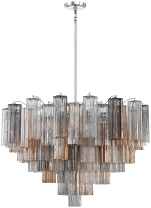 Crystorama Addis 16 Light Polished Chrome Chandelier