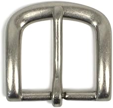 Belt Specialty Store BLOP0010 Belt Buckle, Single Item, Harness Buckle for 1.2 inches (30 mm) Width, Silver