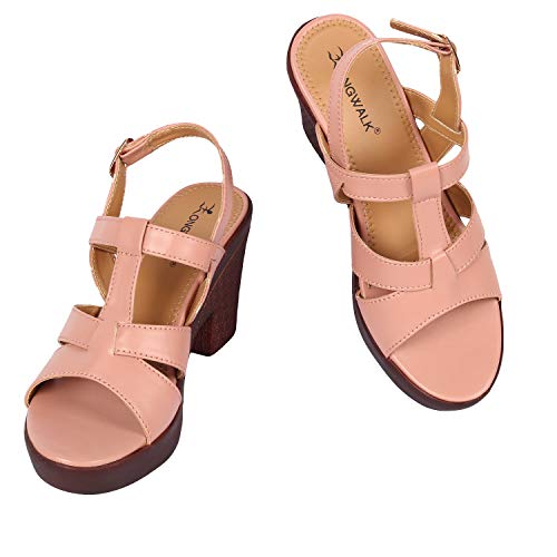 Image of Longwalk Women's & Girls' Fashion Sandal Comfortable Heel Party Wedge Sandals