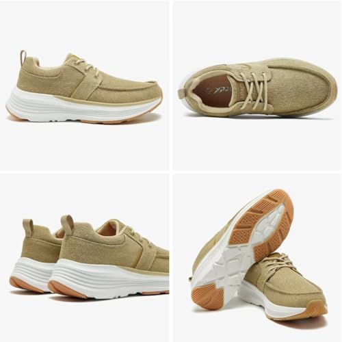 XPACS Orthopedic Comfortable Fashion Sneakers for Mens, Casual Arch Support Walking Shoes for Plantar Fasciitis, Cushion Supportive Orthotic Shoes for Foot and Heel Pain Relief2