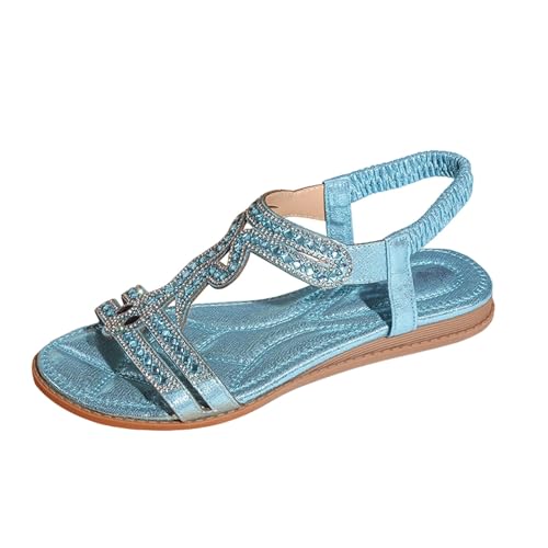 Chaussures de plage à bout ouvert et sandales plates pour femme active