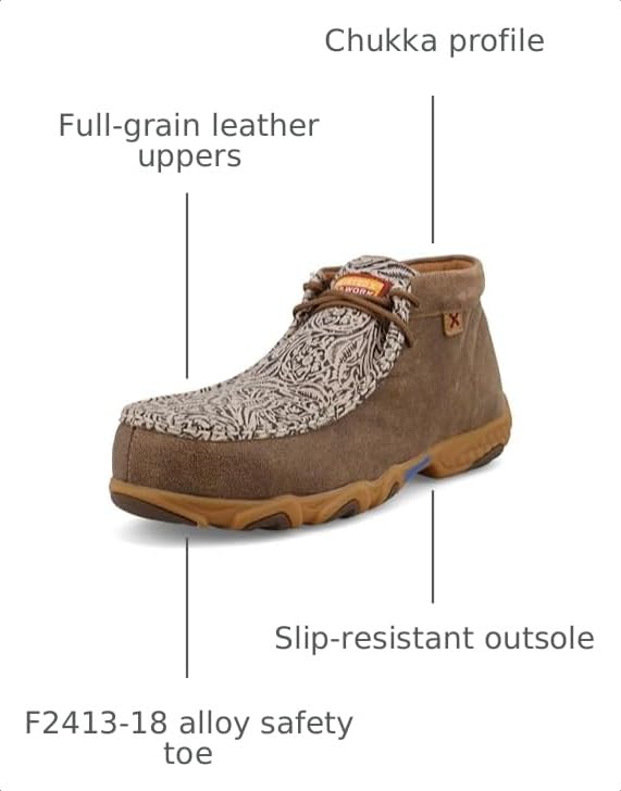 Image of Twisted X Women's Work Chukka Driving Moc