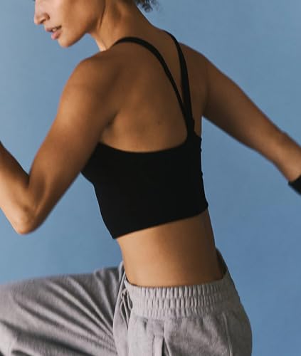 Tank Tops for Women Scoop Neck Crop Tops Athletic Workout Tops Cute Seamless Cami Ribbed Tank Tops3