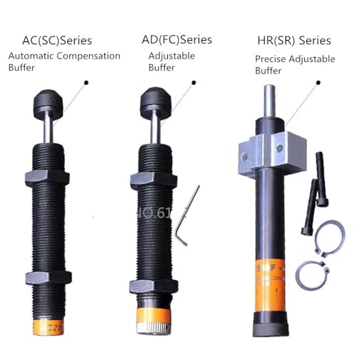 Amortisseur hydraulique AC3625 haute performance pour tampon de précision - 3