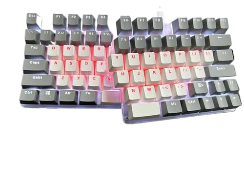 RGB �������J�j�J���L�[�{�[�h�L�b�g 78 �v���O�����\�Q�[�}�[�v���O���}�[�f�U�C�i�[ PC �g�p(White and Gray)