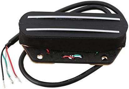 PF- Original Novo  Guitarra Elétrica Humbucker Dual Coill Pickup De Trilho Duplo Com Poste De Aço De 57mm Marfim I.748164865