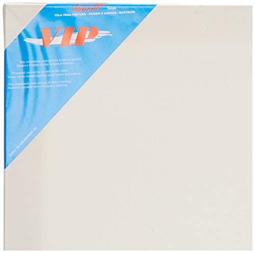 Viquetti 35967, Tela Para Pintura, Tecido com Mold. Madeira, Multicolor, pacote de 3