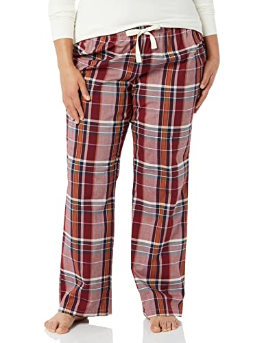 Image of Amazon Essentials Women's Cotton Pajama Pants, Breathable Poplin Sleep Pant with Drawstring Elastic Waist