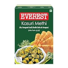 Everest Kasuri Methi, 100 grams Pouch - 3.5 oz - India - Kasuri Methi Leaves
