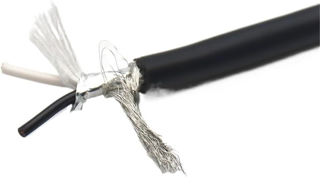 Servo Motor Power Cable Brake Cable 2P Encoder Cable 10P Power Cable 4P for V90 Servo Motor Cable(Brake Cable,10M)