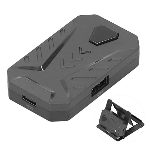 Conversor De Jogo Móvel, Adaptador Móvel Do Conversor Do Rato Do Teclado Do Jogo Com Suporte Ajustáv