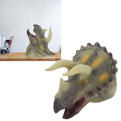 Lámpara de noche dinosaurio con LED de 7 colores y touch miniatura 7