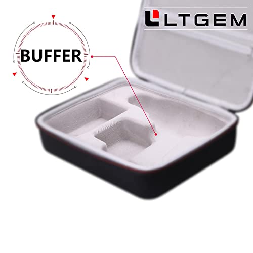 LTGEM Estojo rígido de EVA para furadeira sem fio DECKER 20V MAX (LDX120C) e acessórios – bolsa prot