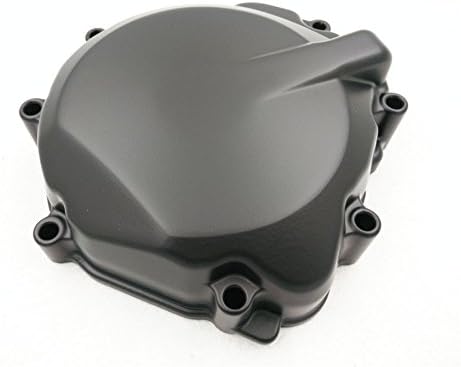 XKH- Engine stator cover Compatible with 2005 2008 Suzuki GSX R 1000 Crankcase Left Black [B010WL9GEC]