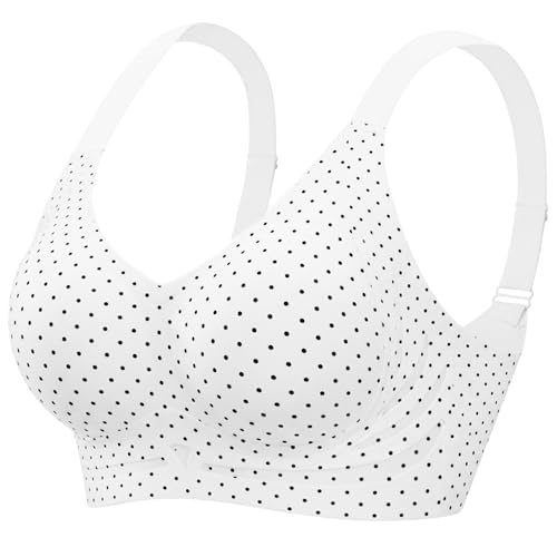 Image of Smoothing Bra Anti Sagging Wireless Push Up Bras for Women No Underwire Full Coverage Bra Comfy Bras for Women