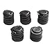 FABULETTA 5Pcs Black Rubber Hood Washer Bumper Buffer Stop For Nlssan Cars – Bonnet Buffer Replacement, Direct Fit, High-Strength Rubber Trim